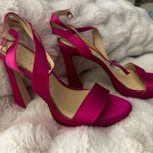 Jessica Simpson Fuchsia Heels